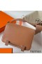 Hermes Geta Handmade Bag In Quebracho Chevre Mysore Leather