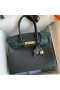 Hermes Ghillies Birkin 30cm Limited - edition Bag In Black Calfskin