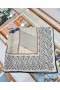 Hermes Grey Dressage Tressage Shawl 140
