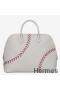 Hermes Gris Perle Bolide 1923 45 Baseball Bag