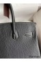 Hermes HSS Birkin 30 Bicolor Bag in Black and Red Chevre Mysore Leather