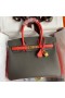 Hermes HSS Birkin 30 Bicolor Bag in Etain and Piment Epsom Calfskin
