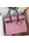 Hermes HSS Birkin 30 Bicolor Bag in Mauve Sylvestre and Anemone Epsom Calfskin