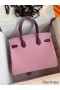 Hermes HSS Birkin 30 Bicolor Bag in Mauve Sylvestre and Anemone Epsom Calfskin