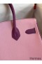 Hermes HSS Birkin 30 Bicolor Bag in Mauve Sylvestre and Anemone Epsom Calfskin