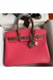 Hermes HSS Birkin 30 Bicolor Bag in Rose Lipstick and Taupe Epsom Calfskin