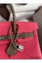 Hermes HSS Birkin 30 Bicolor Bag in Rose Lipstick and Taupe Epsom Calfskin