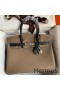 Hermes HSS Birkin 30 Bicolor Bag in Taupe and Black Epsom Calfskin