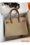 Hermes HSS Birkin 30 Bicolor Bag in Trench and Gold Epsom Calfskin