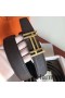 Hermes H Au Carre Belt Buckle & Cafe 32mm Strap