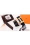 Hermes H Belt Buckle & Chocolate Clemence 32 MM Strap