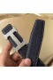 Hermes H Belt Buckle & Noir Clemence 32 MM Strap