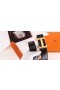 Hermes H Belt Buckle & Orange 32mm Clemence Strap