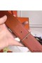 Hermes H Belt Buckle & Taupe Epsom 32 MM Strap