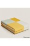 Hermes H Riviera Blanket in Yellow Wool and Cashmere
