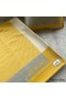 Hermes H Riviera Blanket in Yellow Wool and Cashmere