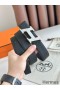 Hermes H Speed Reversible Belt 32MM in Black Epsom Calfskin