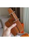 Hermes H d'Ancre Reversible Belt In Gold/Red Epsom Leather
