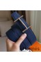 Hermes H d'Ancre Reversible Belt In Indigo/Black Epsom Leather
