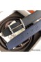 Hermes H d'Ancre Reversible Belt In Sapphire/Ardoise Leather