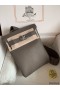 Hermes Hac a Dos PM Backpack in Etain Clemence Leather