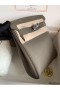 Hermes Hac a Dos PM Backpack in Etain Clemence Leather