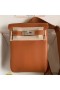 Hermes Hac a Dos PM Backpack in Gold Clemence Leather