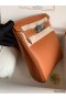 Hermes Hac a Dos PM Backpack in Gold Clemence Leather