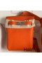 Hermes Hac a Dos PM Backpack in Orange Clemence Leather