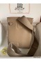 Hermes Hac a Dos PM Backpack in Tourterelle Clemence Leather