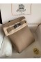 Hermes Hac a Dos PM Backpack in Tourterelle Clemence Leather