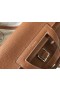 Hermes Halzan 31cm Bag In Gold Clemence Leather