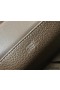 Hermes Halzan 31cm Bag In Taupe Clemence Leather