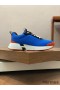 Hermes Heros Sneakers in Blue Technical Knit