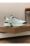 Hermes Heros Sneakers in White Technical Knit