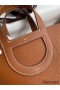 Hermes In The Loop 18 Handmade Bag in Gold Clemence Leather