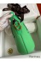Hermes In The Loop 18 Handmade Bag in Vert Comics Clemence Leather