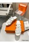 Hermes Isabella 30 Sandals in White Calfskin