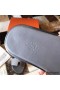 Hermes Izmir Sandals In Grey Epsom Leather