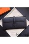Hermes Jige Elan 29 Clutch Bag In Black Epsom Calfskin