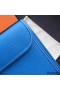 Hermes Jige Elan 29 Clutch Bag In Blue Epsom Calfskin