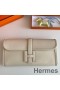 Hermes Jige Elan 29 Clutch Bag In Craie Epsom Leather