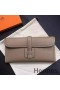 Hermes Jige Elan 29 Clutch Bag In Etoupe Epsom Calfskin