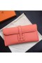 Hermes Jige Elan 29 Clutch Bag In Flamingo Epsom Calfskin