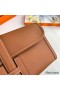 Hermes Jige Elan 29 Clutch Bag In Gold Swift Calfskin