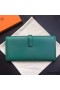 Hermes Jige Elan 29 Clutch Bag In Malachite Epsom Calfskin