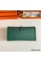 Hermes Jige Elan 29 Clutch Bag In Malachite Epsom Leather