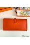 Hermes Jige Elan 29 Clutch Bag In Orange Swift Calfskin