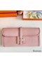 Hermes Jige Elan 29 Clutch Bag In Pink Epsom Leather