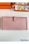 Hermes Jige Elan 29 Clutch Bag In Pink Epsom Leather